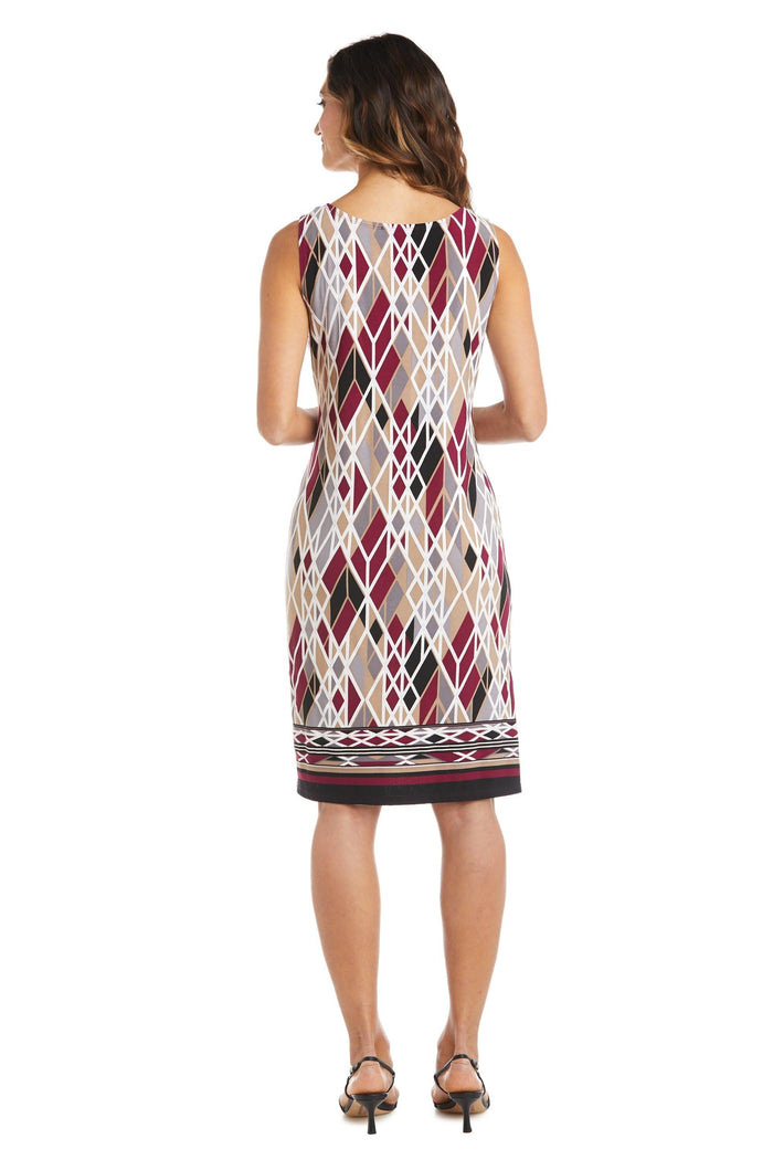 R&M Richards Short Mother of the Bride Dress 7987 - The Dress Outlet