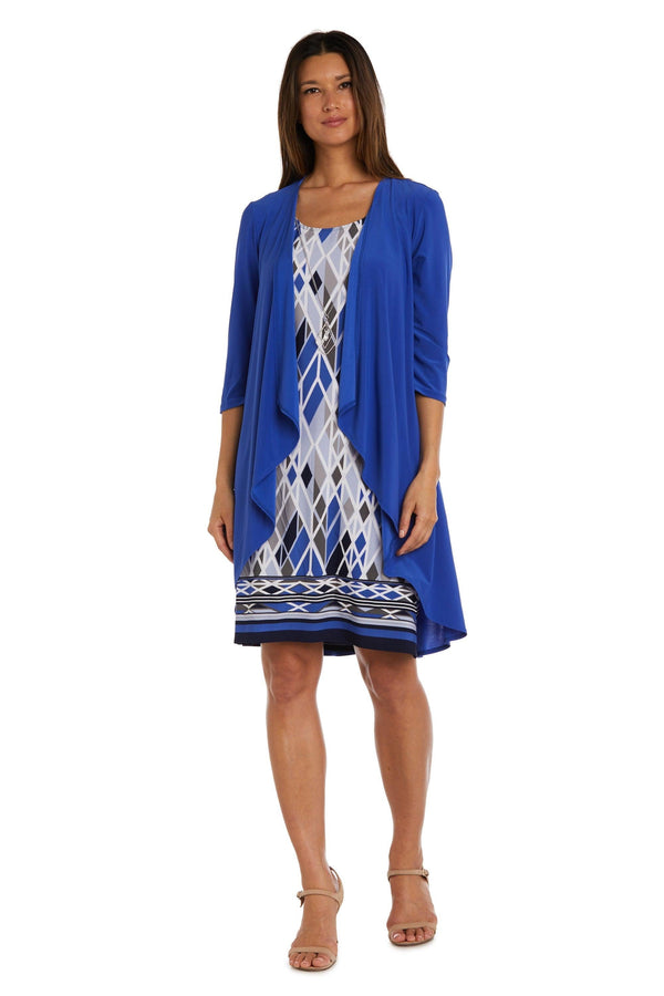 Short Mother Of The Bride Dress Short R&M Richards 7987