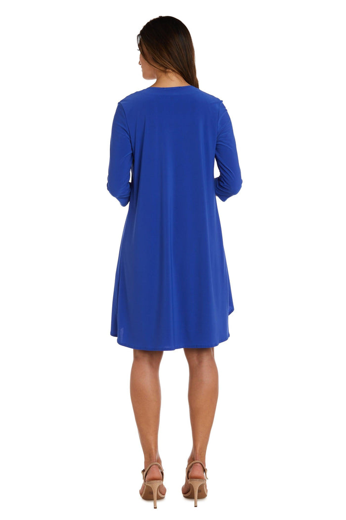 R&M Richards Short Mother of the Bride Dress 7987 - The Dress Outlet