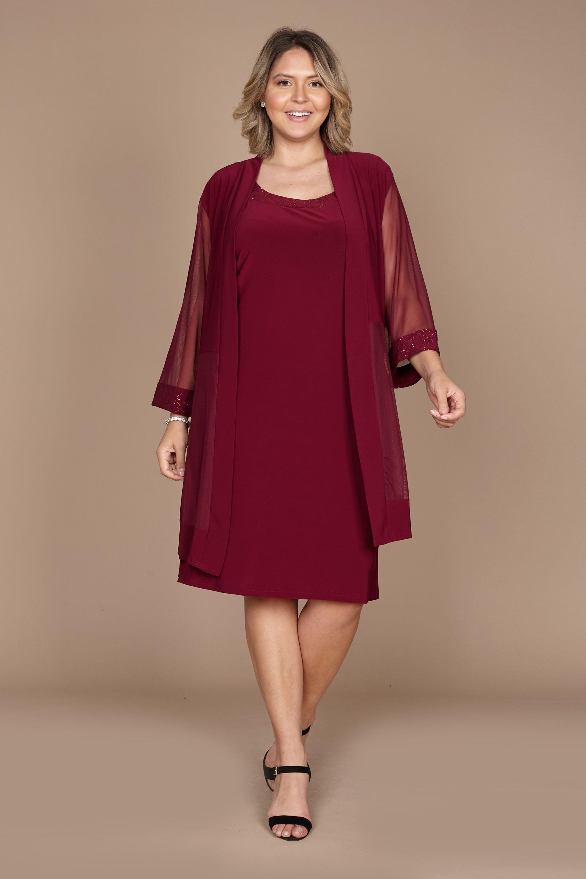R&M Richards Short Mother of the Bride Dress 8271 - The Dress Outlet