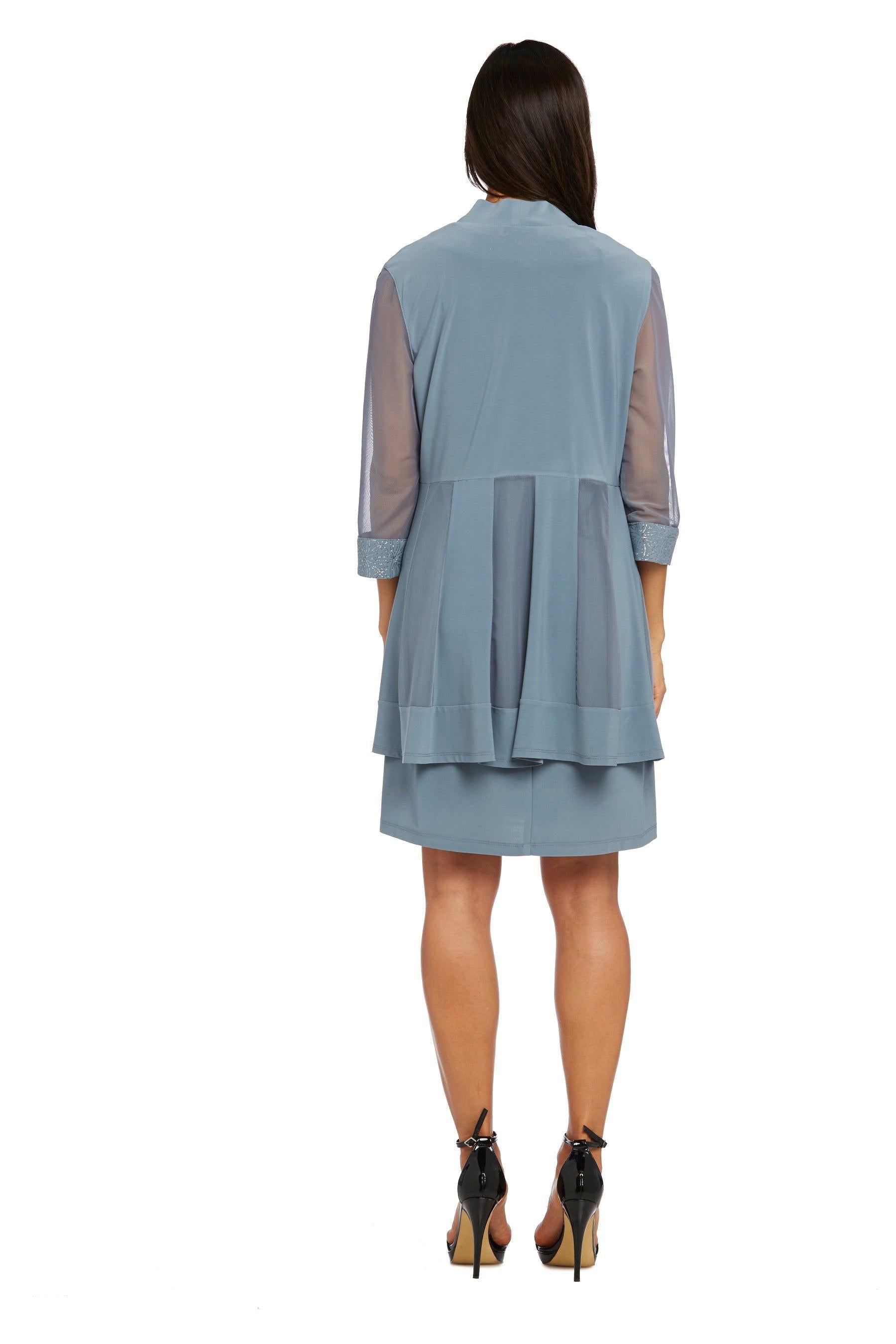 R&M Richards Short Mother of the Bride Dress 8271 - The Dress Outlet