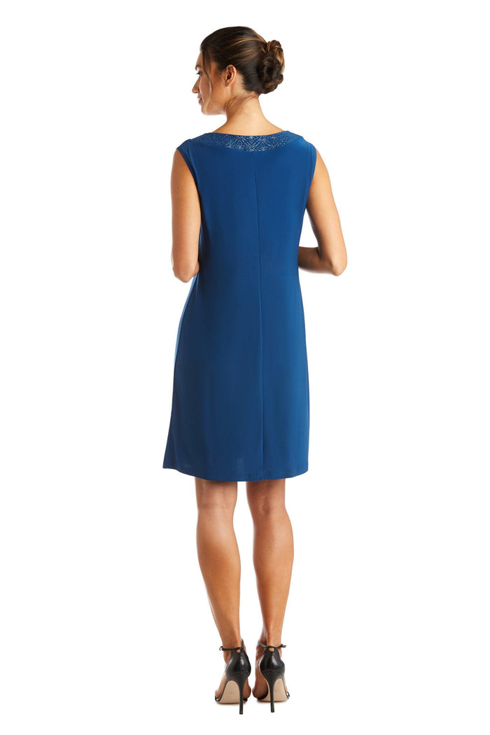 R&M Richards Short Mother of the Bride Dress 8271 - The Dress Outlet