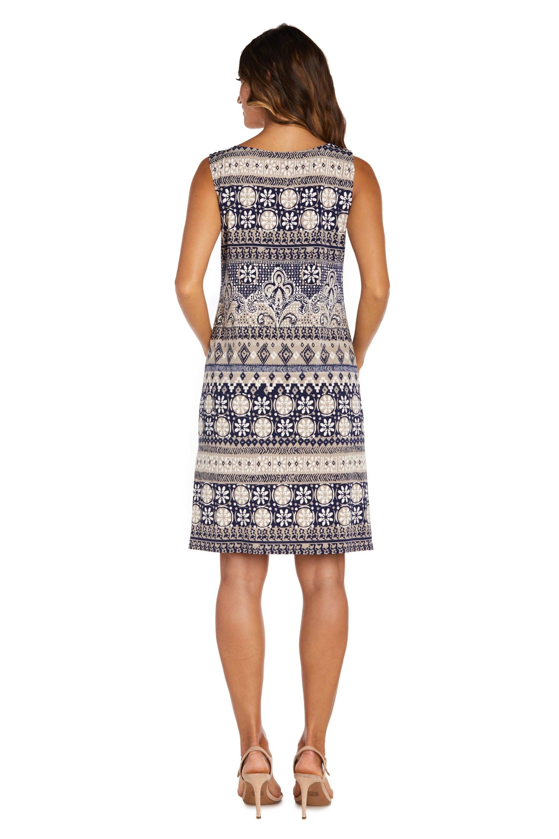R&M Richards 9037 Short Mother Of The Bride Dress