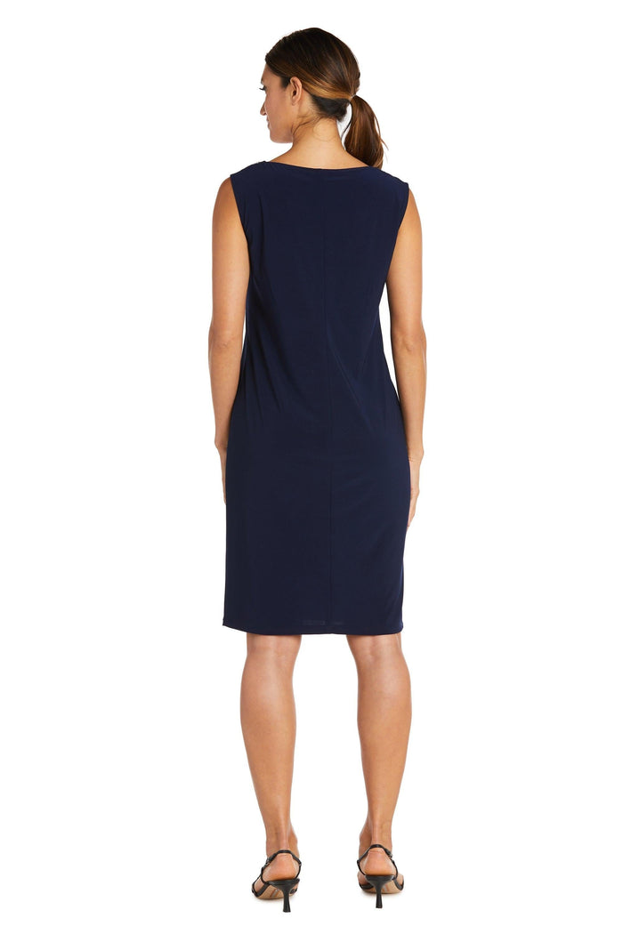 R&M Richards Short Mother of the Bride Dress 9045P - The Dress Outlet