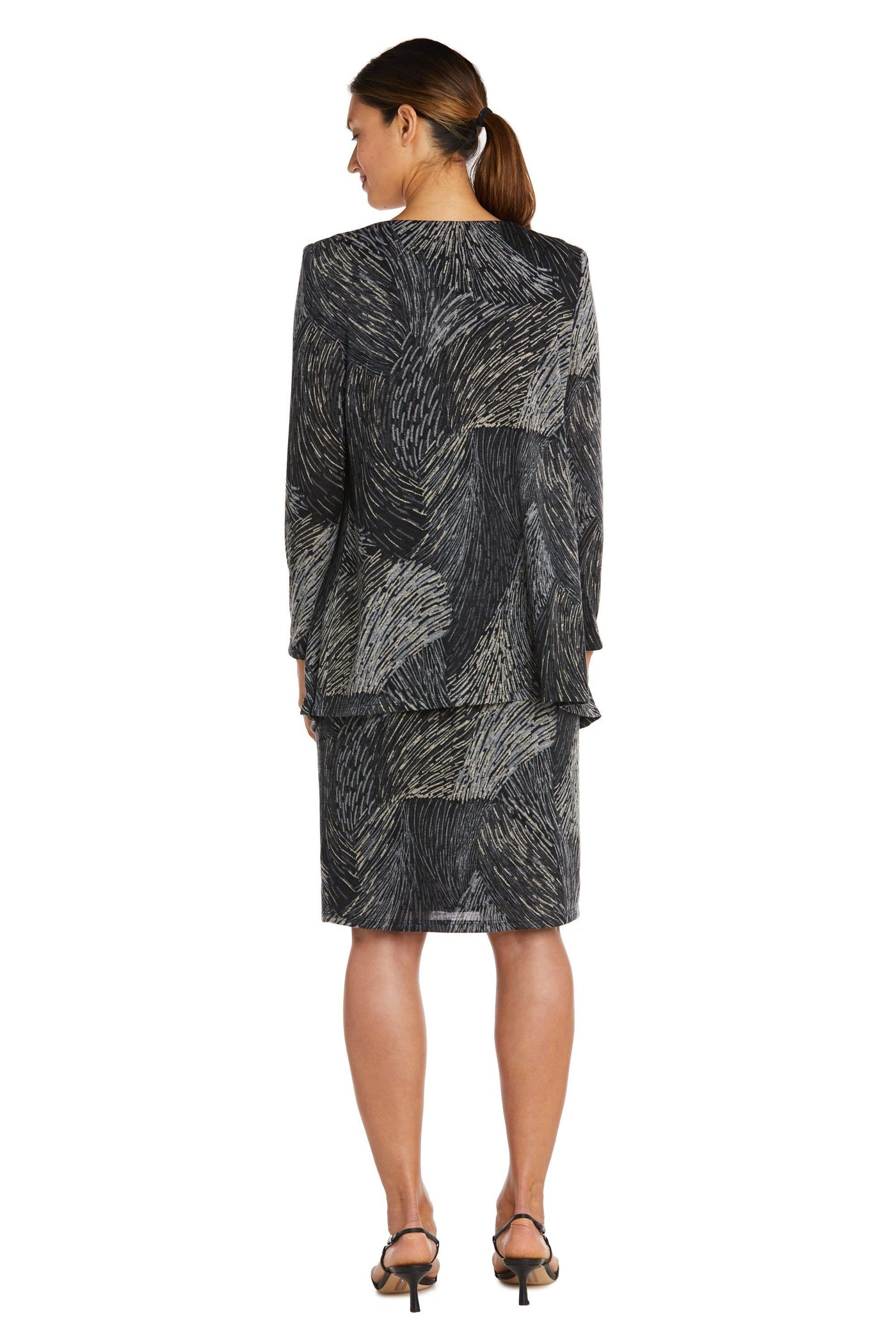 R&M Richards Short Mother of the Bride Dress 9156 - The Dress Outlet