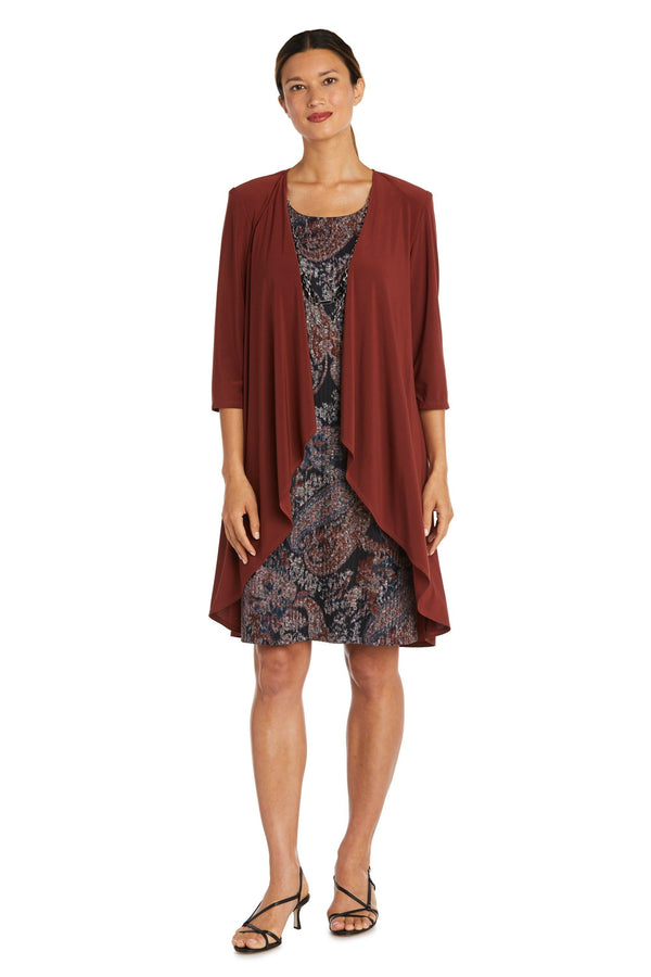 Short Mother Of The Bride Dress Short R&M Richards 9207