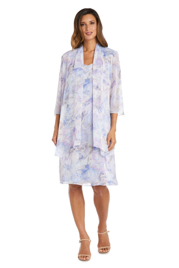 Short Mother Of The Bride Dress Short R&M Richards 9408