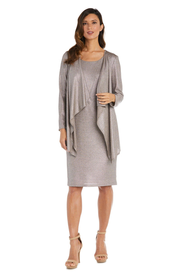 Short Mother Of The Bride Dress Cocktail R&M Richards 9444