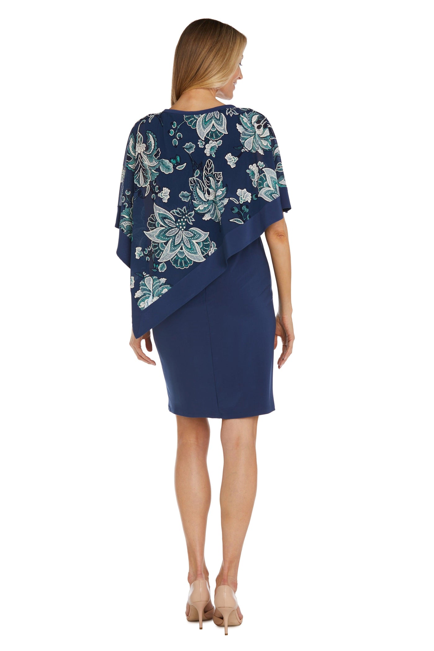 R&M Richards Short Mother of the Bride Dress 9724 - The Dress Outlet