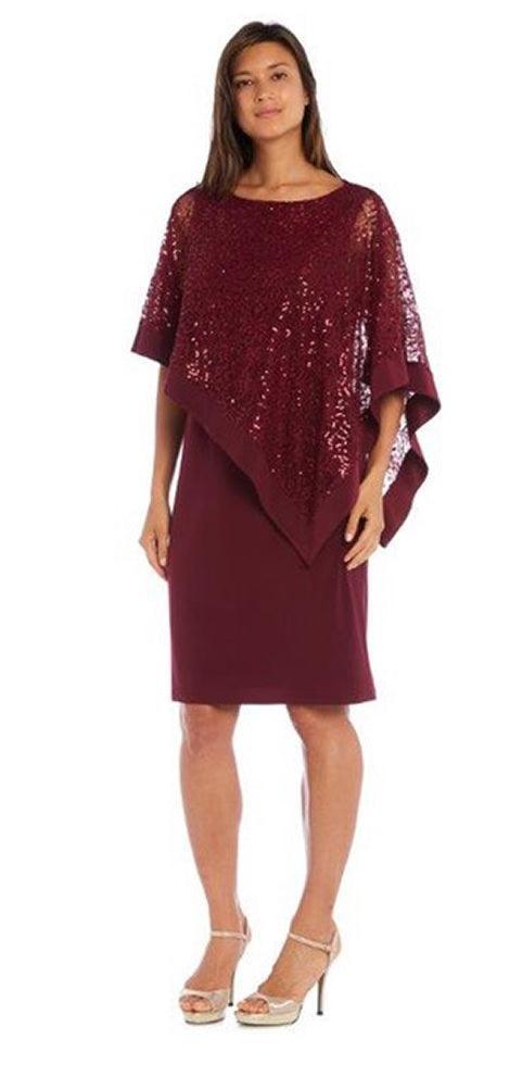 R&M Richards 8749 Short Mother Of The Bride Dress Clearance