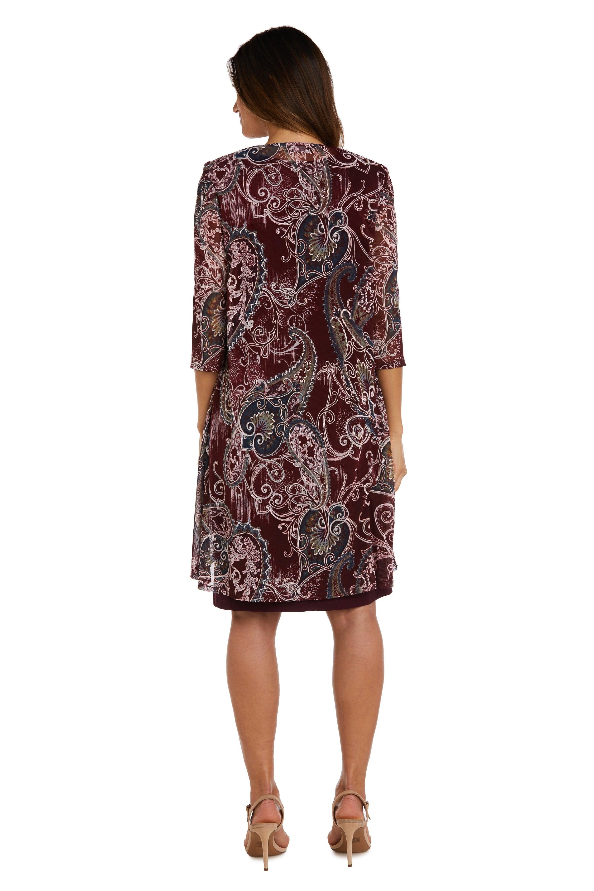 R&M Richards Short Petite 2 Piece Jacket Dress 9187P - The Dress Outlet