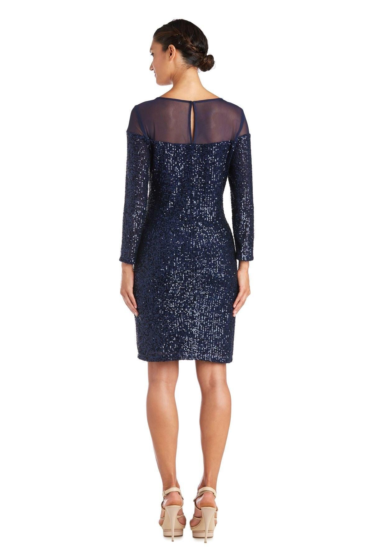 R&M Richards Short Petite Cocktail Dress 2428P - The Dress Outlet