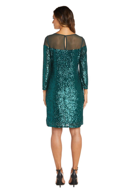 R&M Richards Short Petite Cocktail Dress 2428P - The Dress Outlet