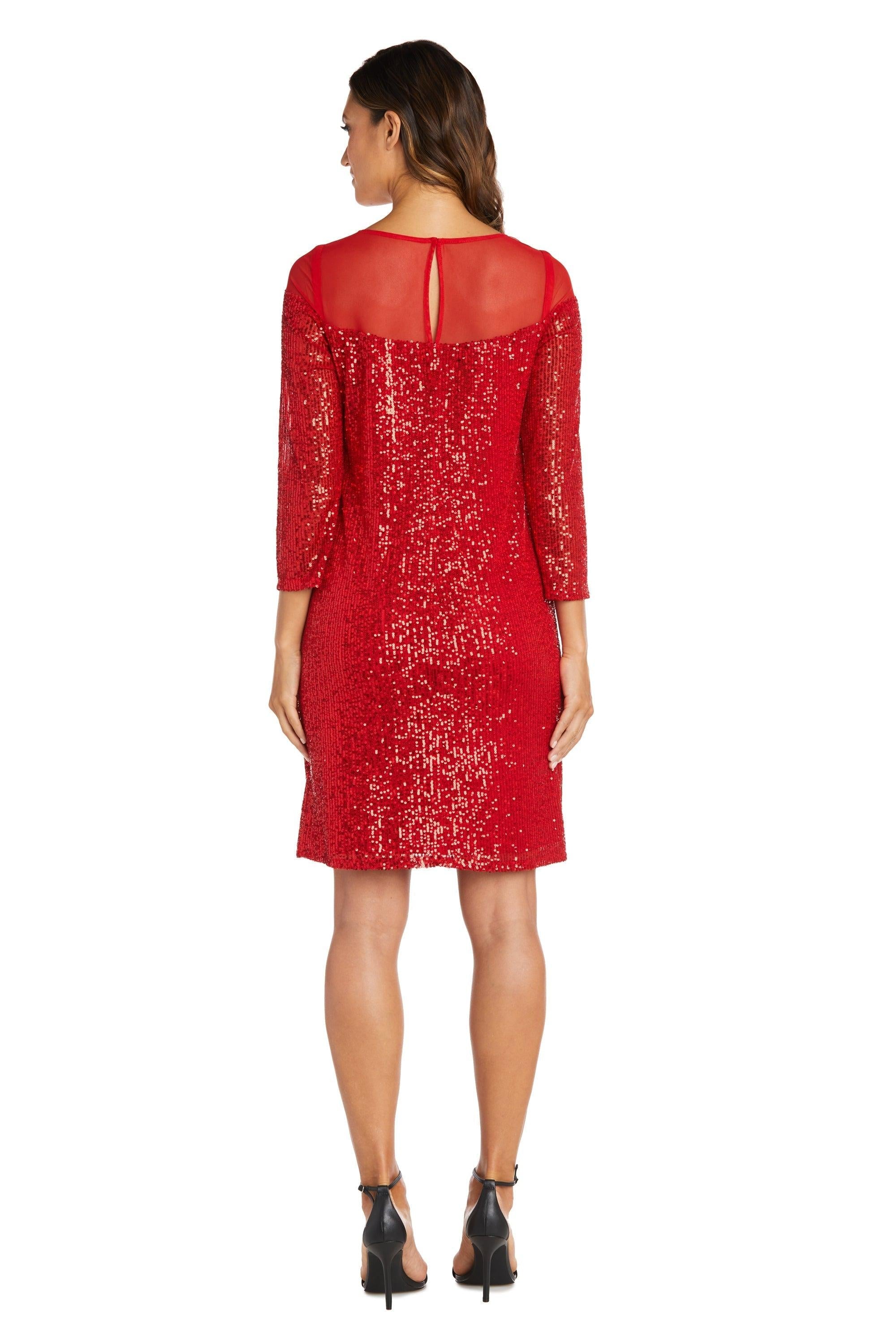 R&M Richards Short Petite Cocktail Dress 2428P - The Dress Outlet