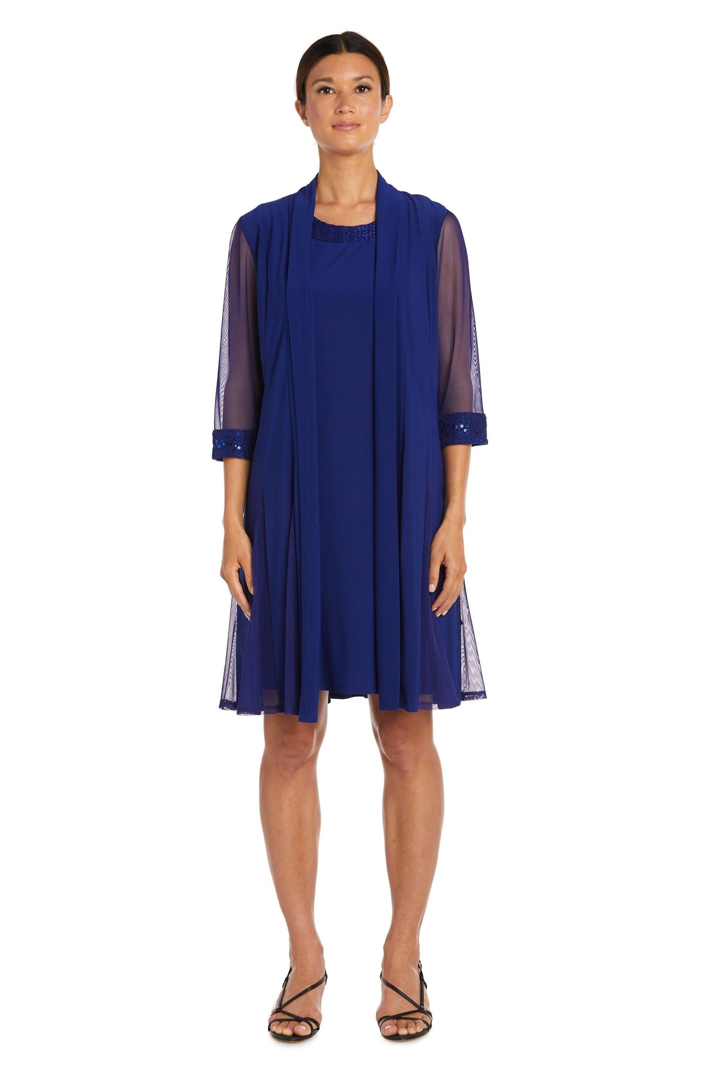 R&M Richards Short Petite Jacket Dress 3221P - The Dress Outlet