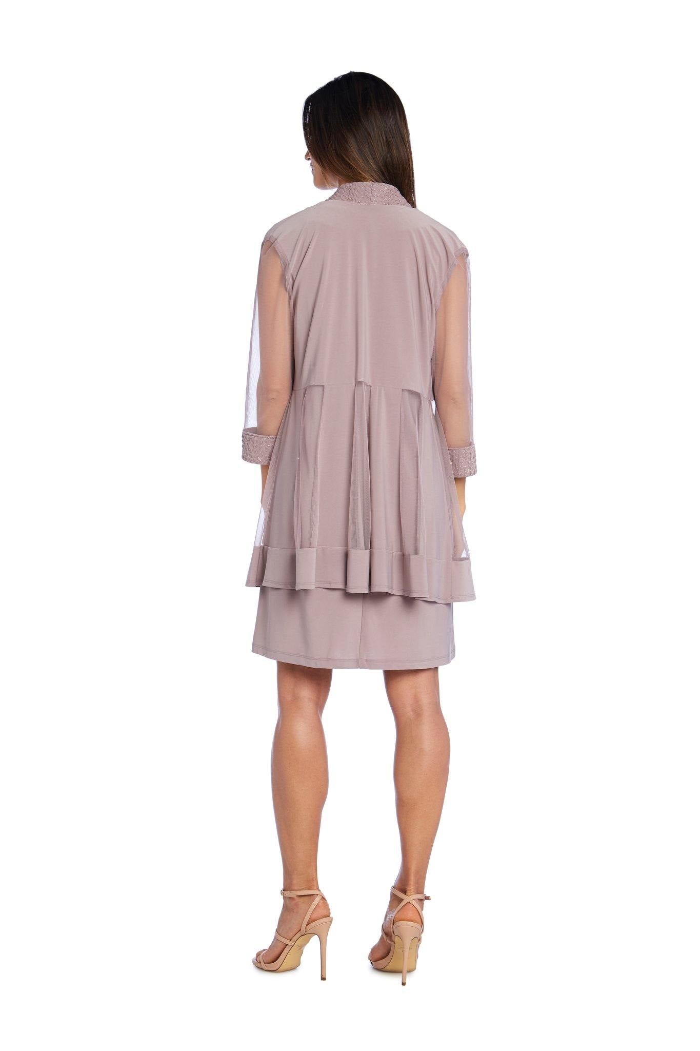 R&M Richards Short Petite Jacket Dress 5394P - The Dress Outlet