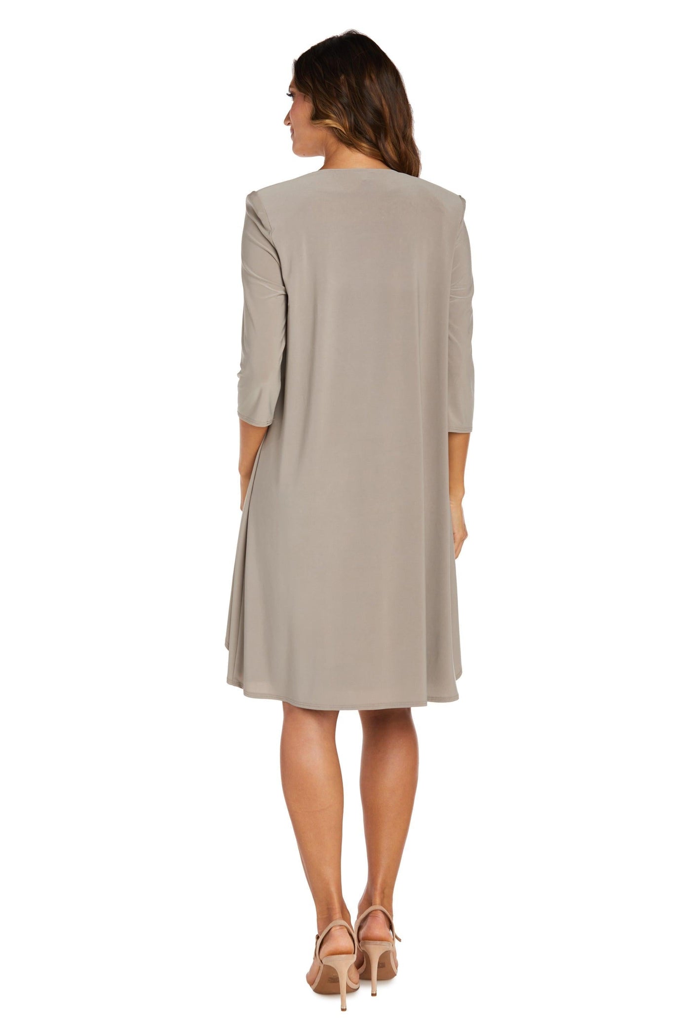 R&M Richards Short Petite Jacket Dress 9037P - The Dress Outlet