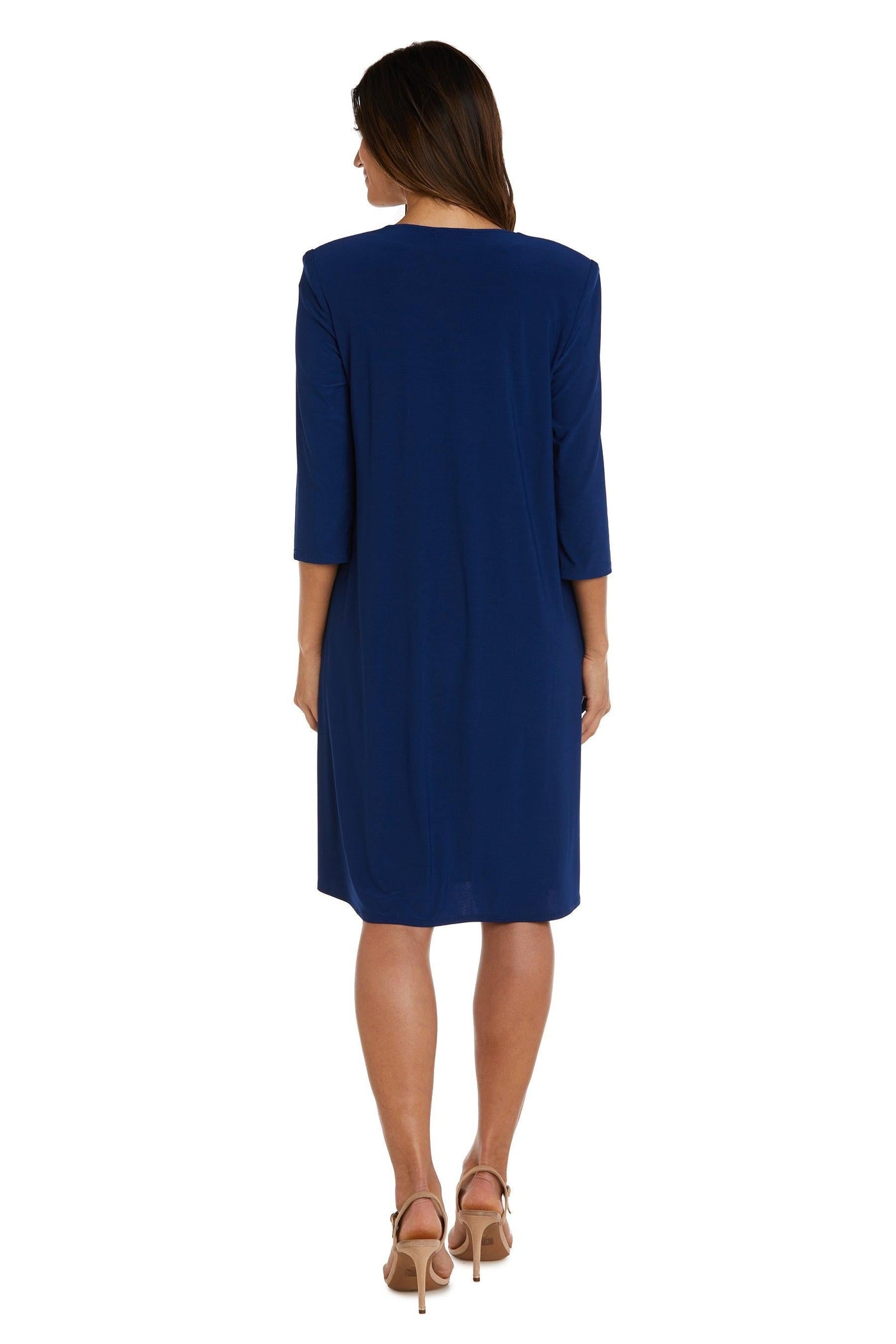 R&M Richards Short Petite Jacket Dress 9397P - The Dress Outlet