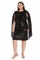 R&M Richards Short Plus Size Capelet Dress 7670W - The Dress Outlet