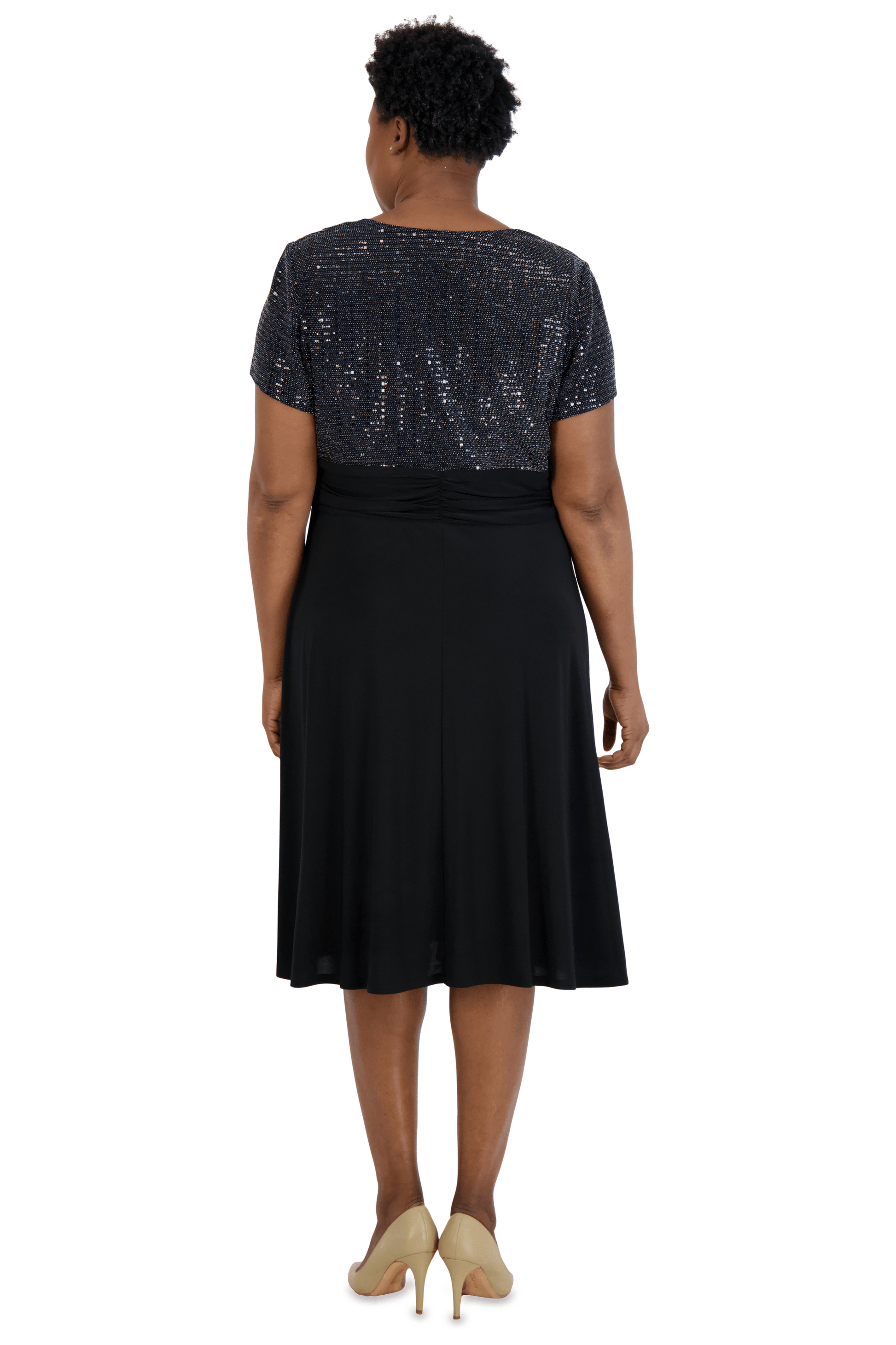 R&M Richards 9119W Short Plus Size Cocktail Dress Sale