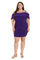 R&M Richards Short Plus Size Cocktail Dress 9377W - The Dress Outlet