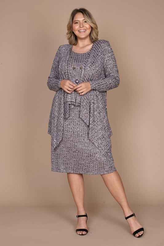 R&M Richards Short Plus Size Formal Dress 9146W - The Dress Outlet