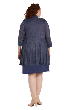 Silver R&M Richards 1873W Short Plus Size Jacket Dress for $39.99 – The ...