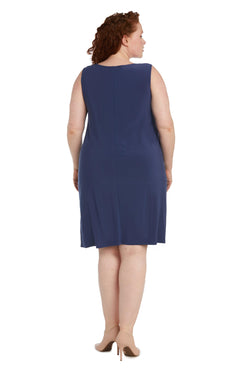 Silver R&M Richards 1873W Short Plus Size Jacket Dress for $39.99 – The ...