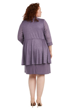 Silver R&M Richards 1873W Short Plus Size Jacket Dress for $39.99 – The ...