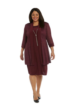 Silver R&M Richards 1873W Short Plus Size Jacket Dress for $39.99 – The ...