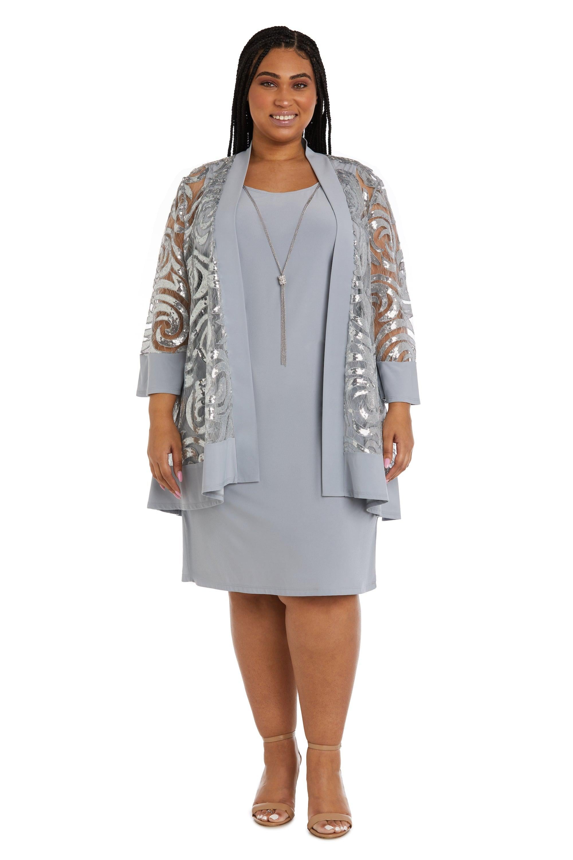 Ru0026M Richards 2342W Short Plus Size Jacket Dress for $39.99 – The Dress  Outlet