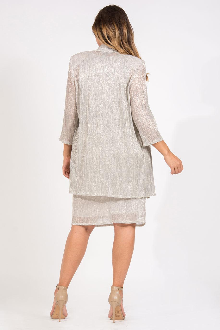 R&M Richards 5191W Short Plus Size Jacket Dress