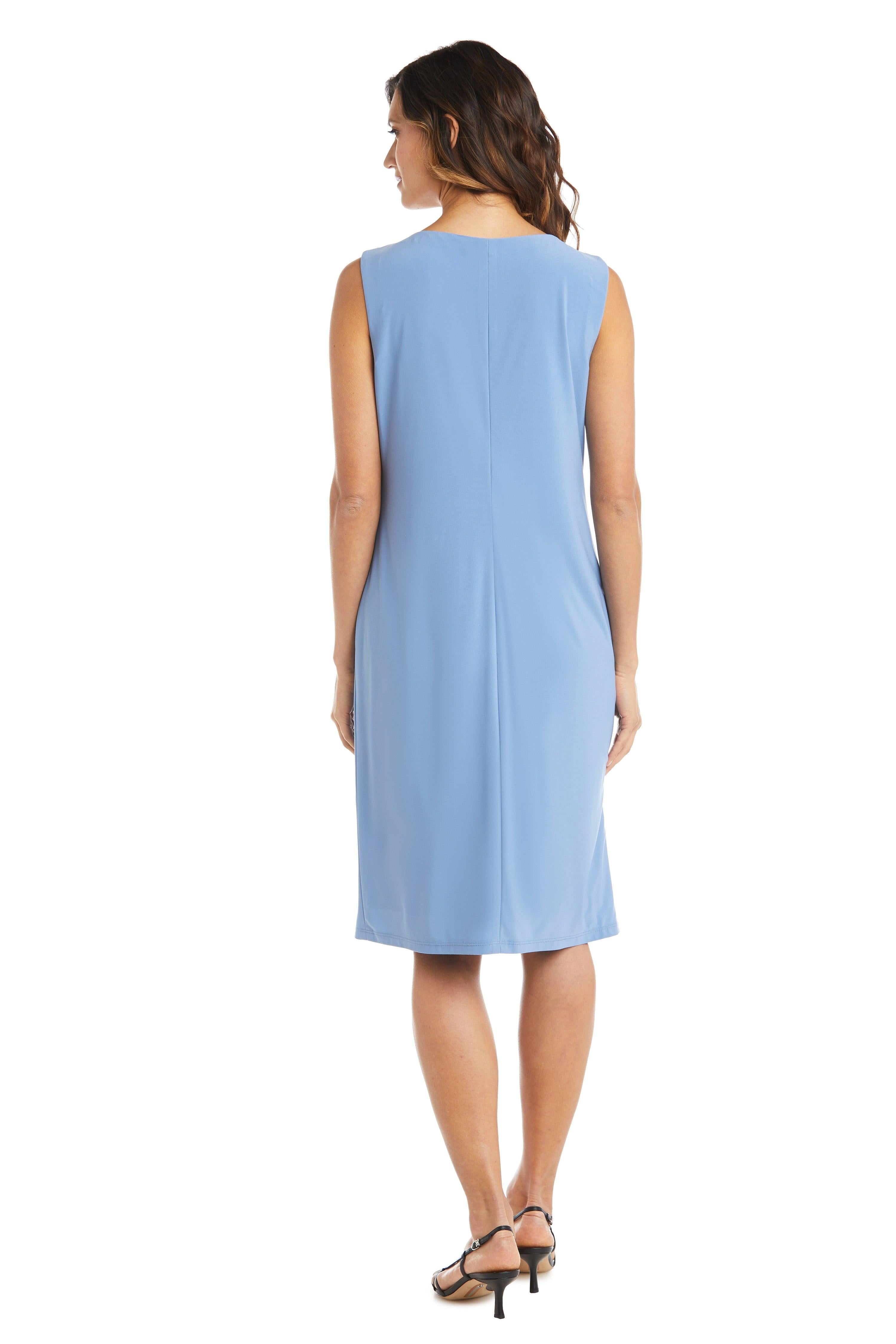 R&M Richards Short Plus Size Jacket Dress 7077W - The Dress Outlet