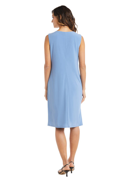 R&M Richards Short Plus Size Jacket Dress 7077W - The Dress Outlet