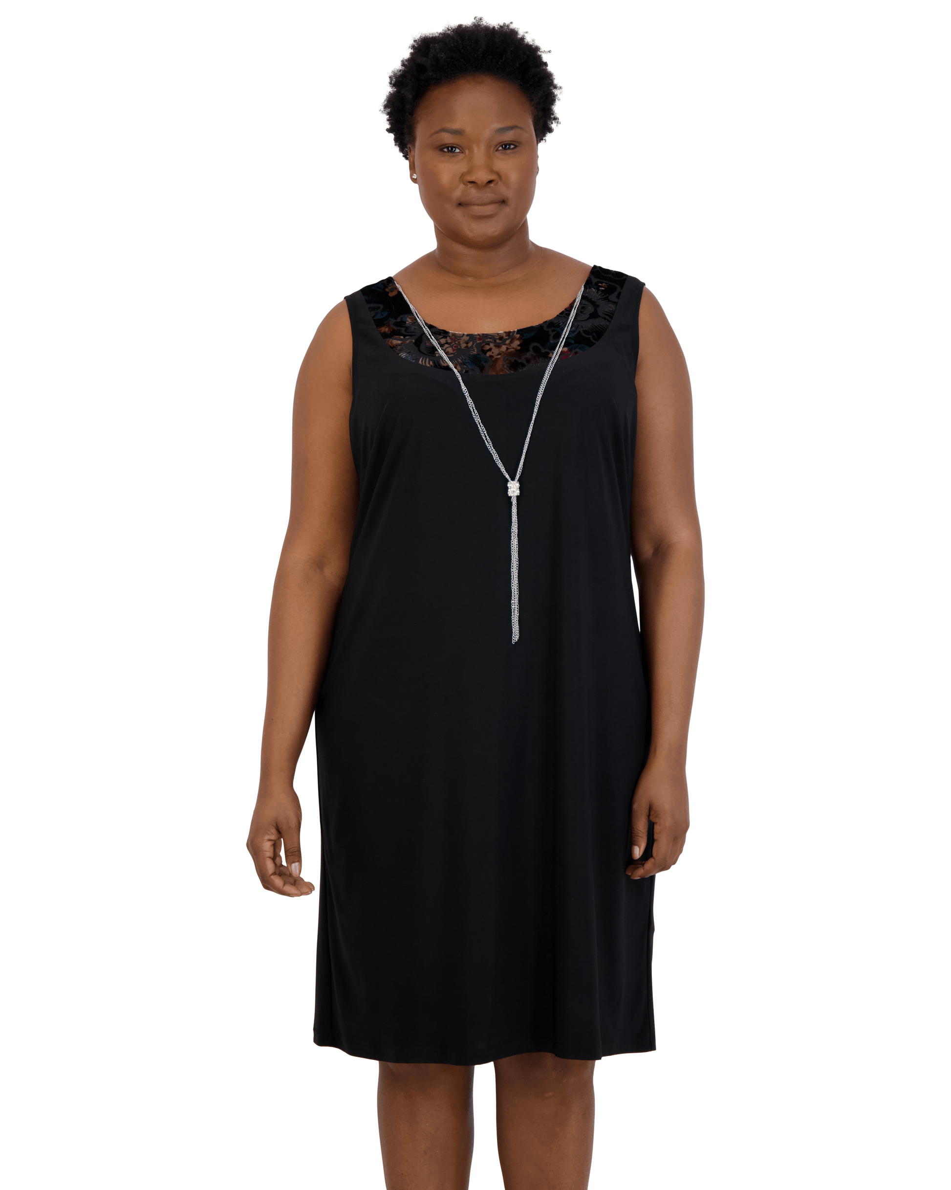 R&M Richards 7584W Short Plus Size Jacket Dress