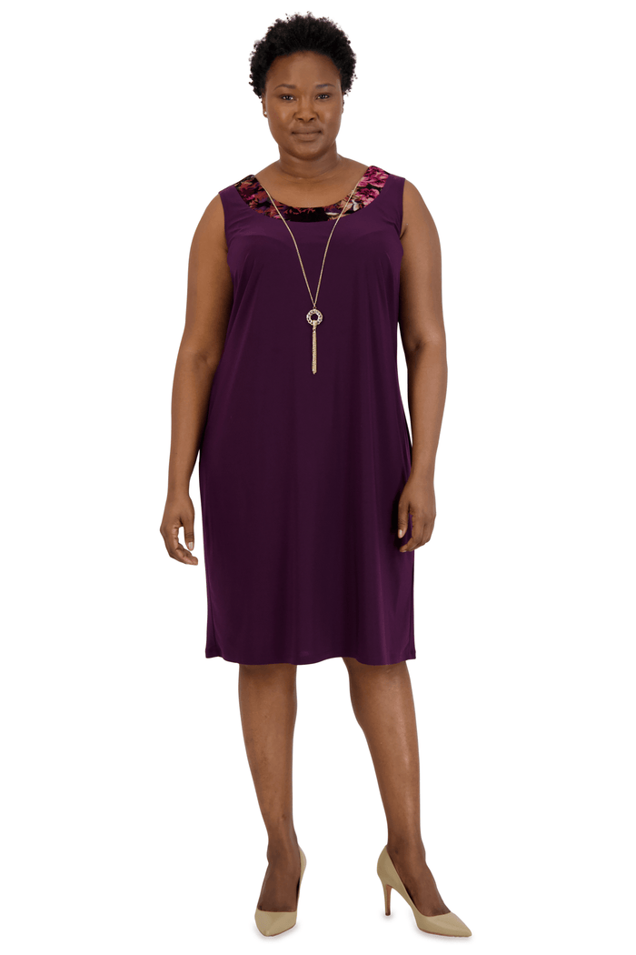 R&M Richards Short Plus Size Jacket Dress 7679W - The Dress Outlet