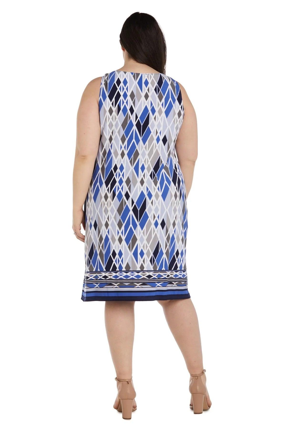 R&M Richards 7987W Short Plus Size Jacket Dress