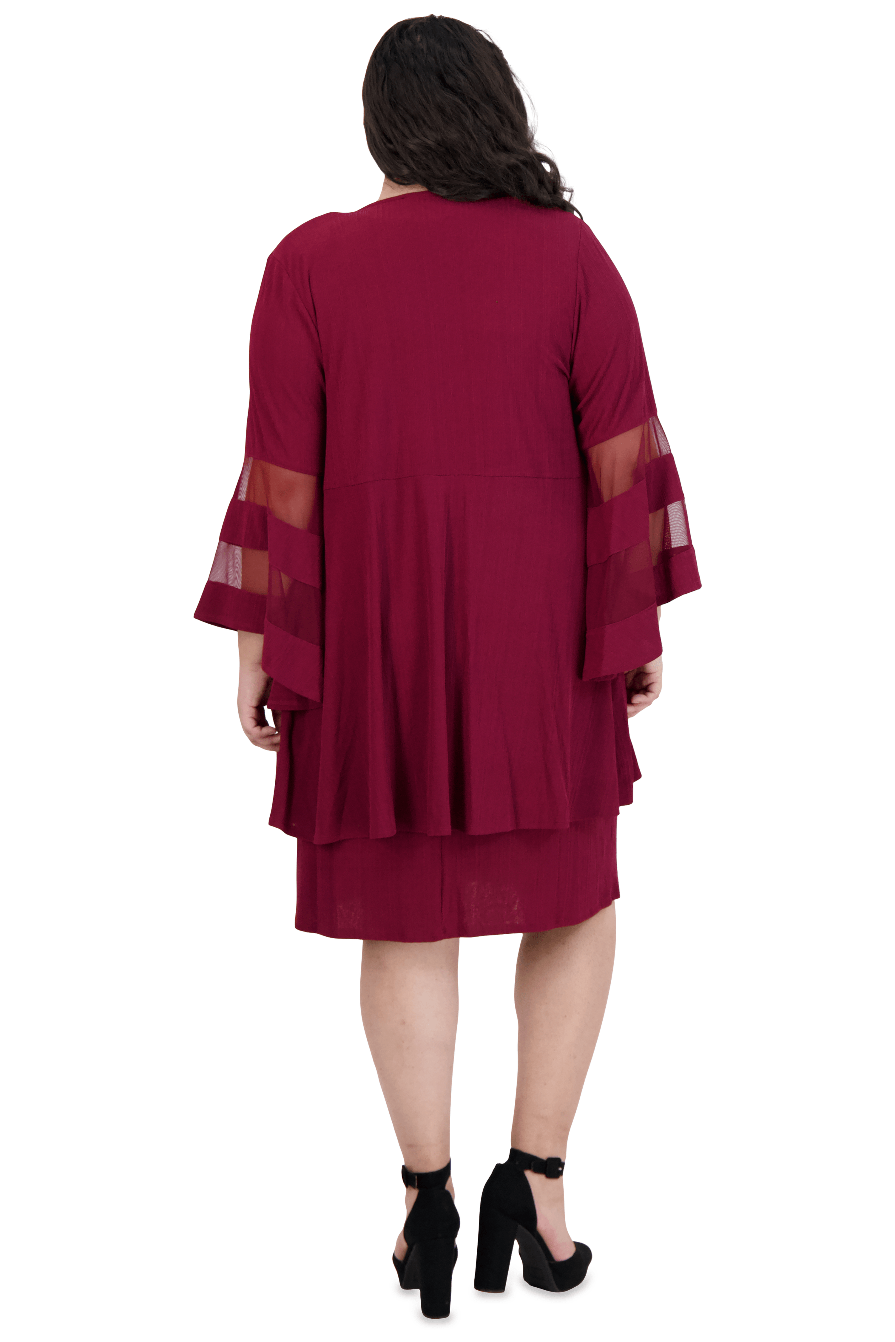 R&M Richards Short Plus Size Jacket Dress 7994W - The Dress Outlet