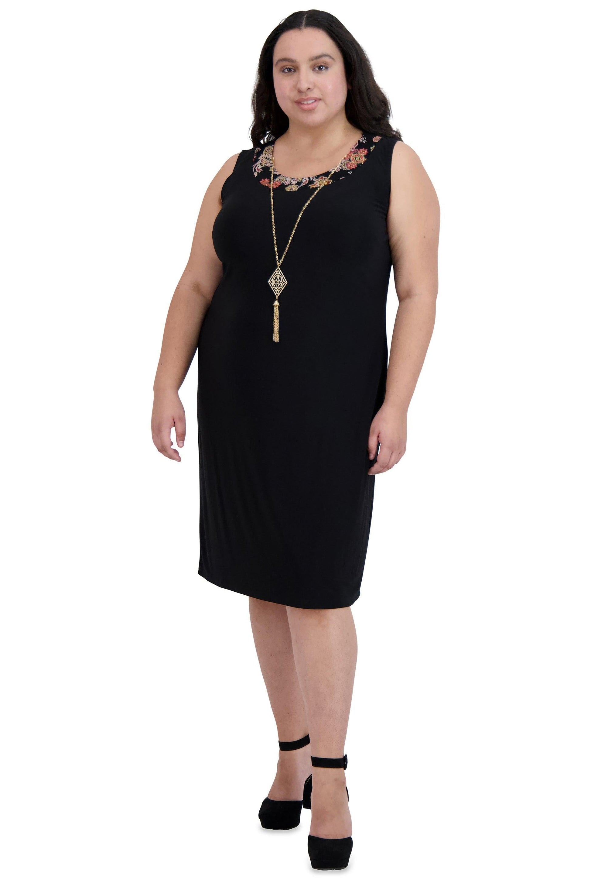 R&M Richards 9043W Short Plus Size Jacket Dress