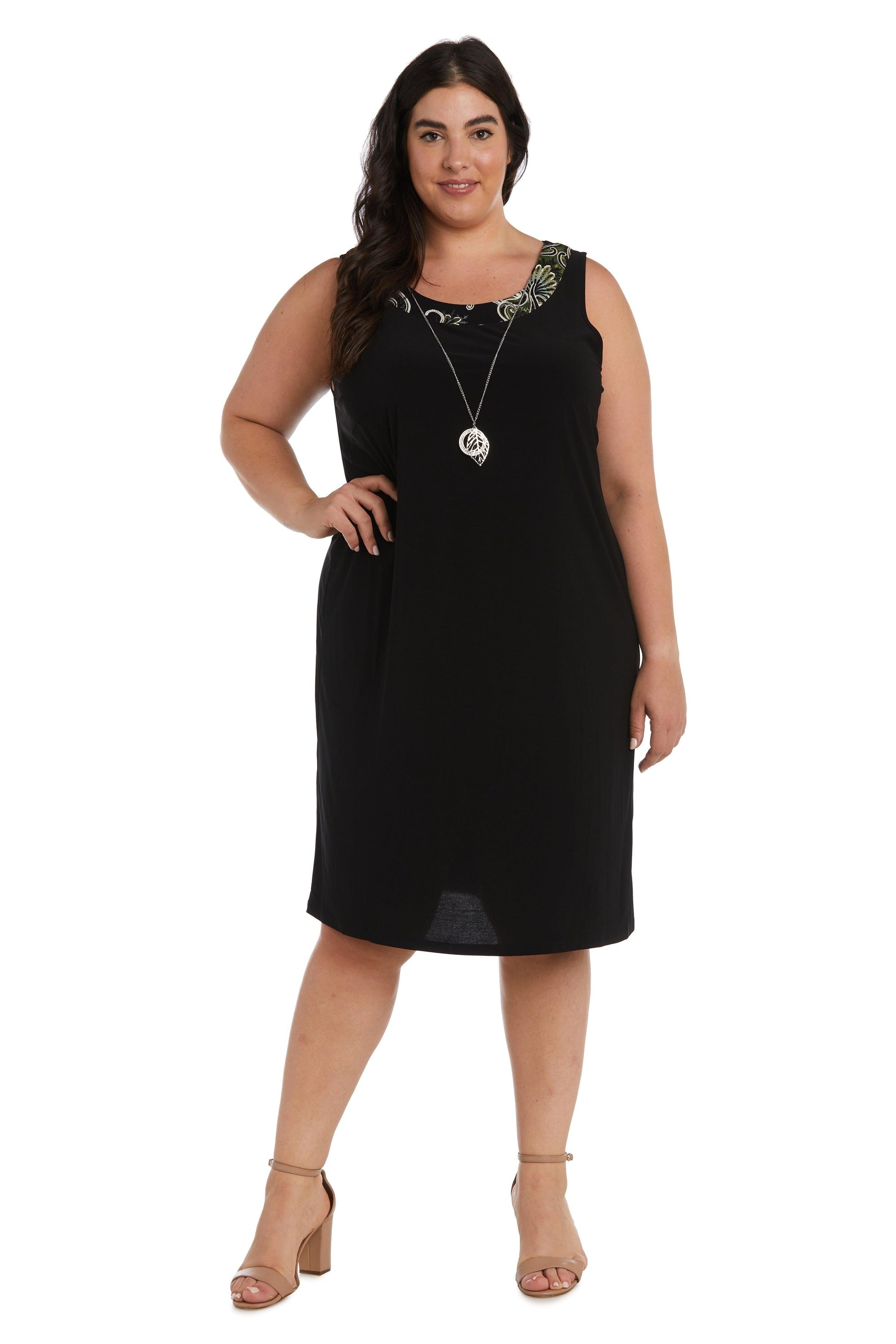 R&M Richards 9187W Short Plus Size Jacket Dress
