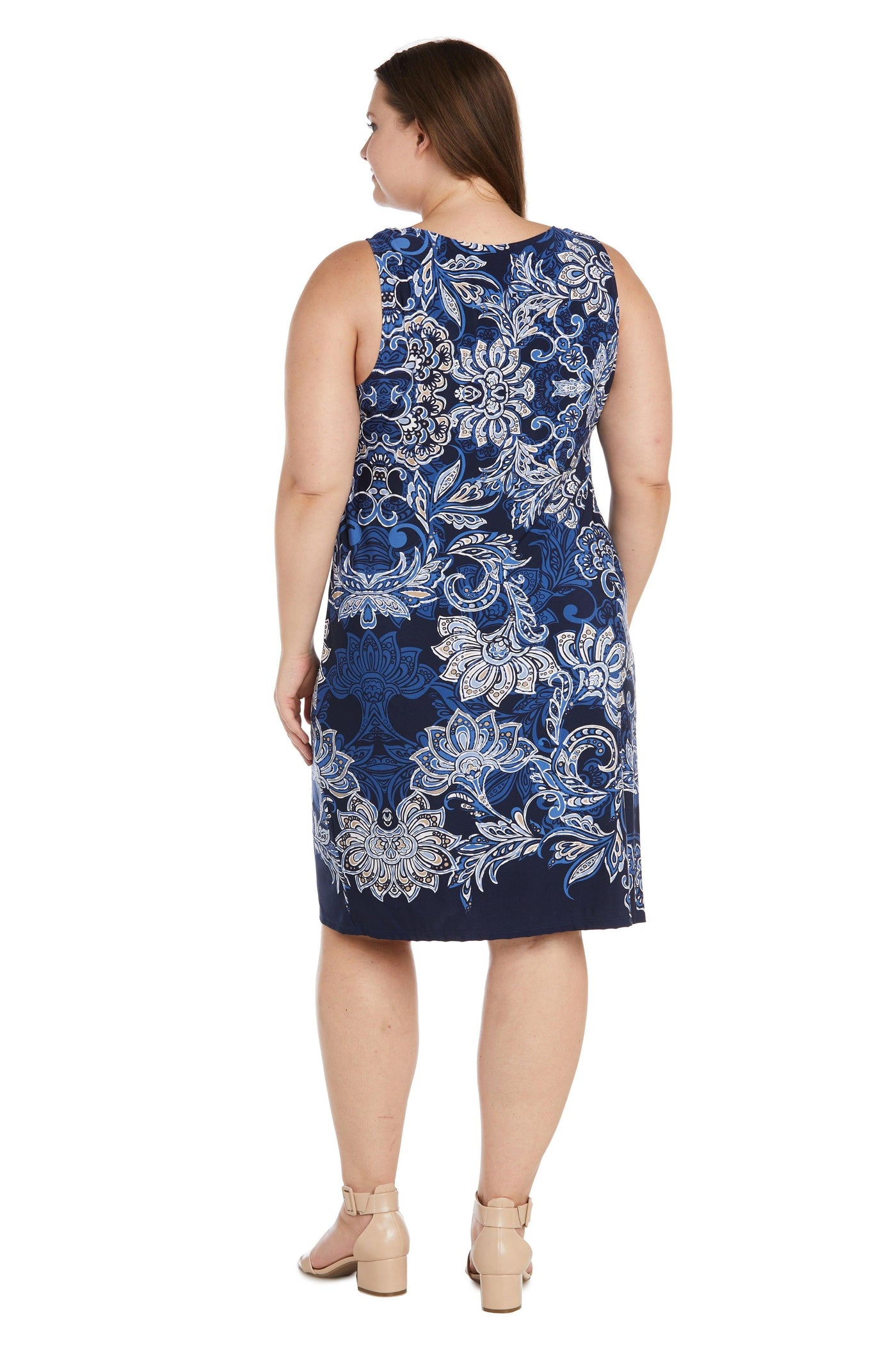 R&M Richards Short Plus Size Jacket Dress 9397W - The Dress Outlet