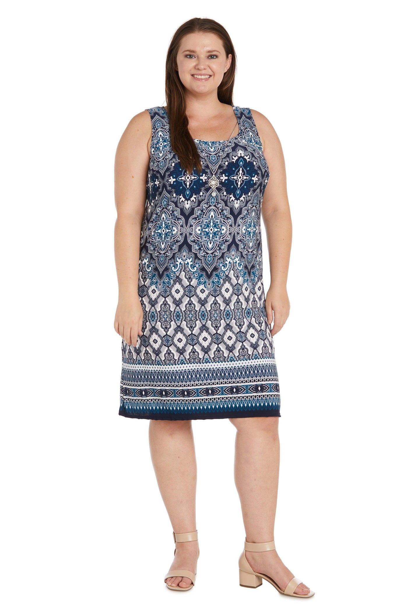 R&M Richards Short Plus Size Jacket Dress 9667W - The Dress Outlet