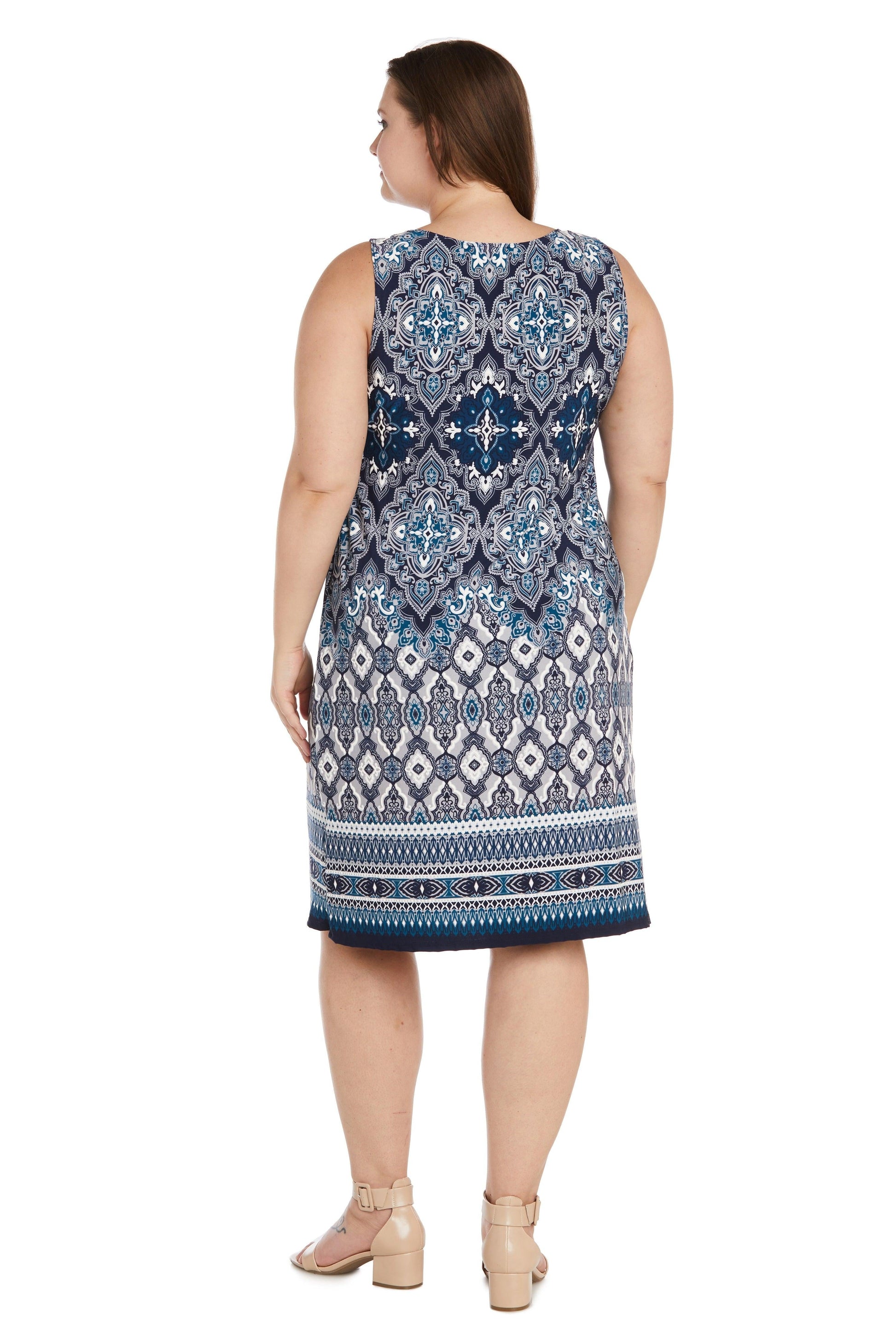 R&M Richards 9667W Short Plus Size Jacket Dress