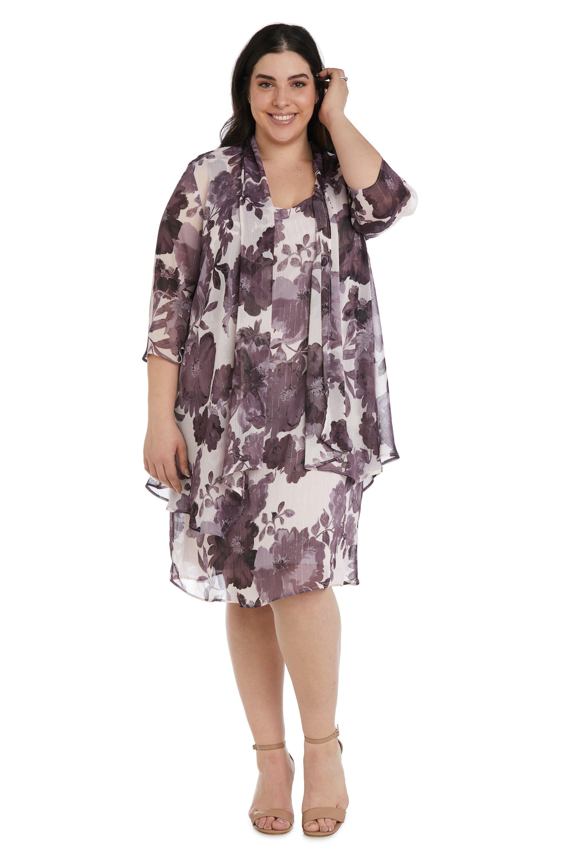 R&M Richards Short Plus Size Jacket Dress Sale - The Dress Outlet