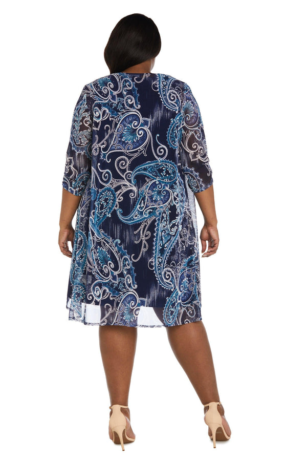 R&M Richards Short Plus Size Jacket Dress Sale - The Dress Outlet