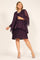 R&M Richards Short Plus Size Mother of the Bride Dress 2421W - The Dress Outlet