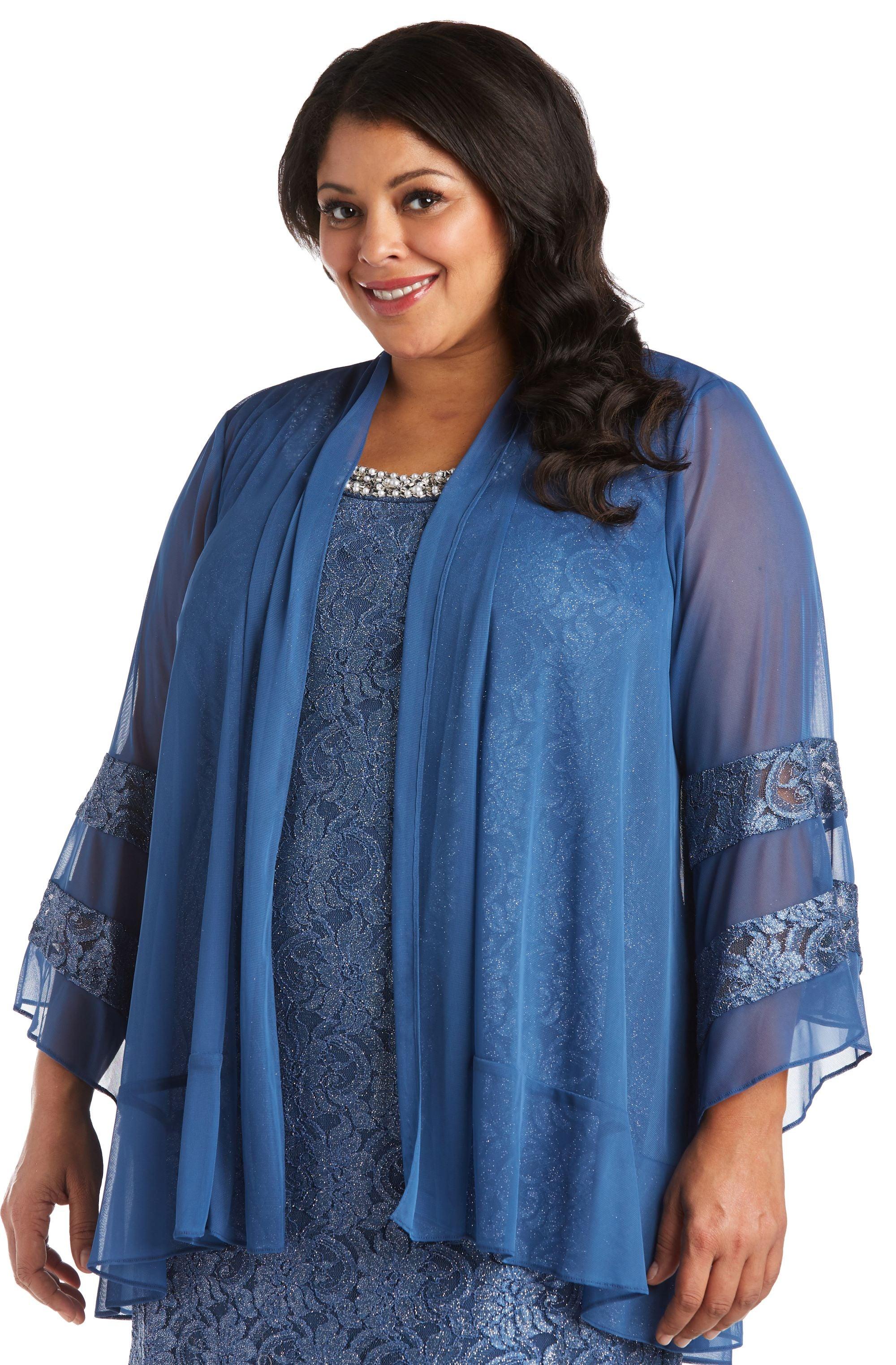 Plum R&M Richards 2421W Short Plus Size Mother Of The Bride Dress Plum R&M Richards 2421W Short Plus Size Mother Of The Bride Dress