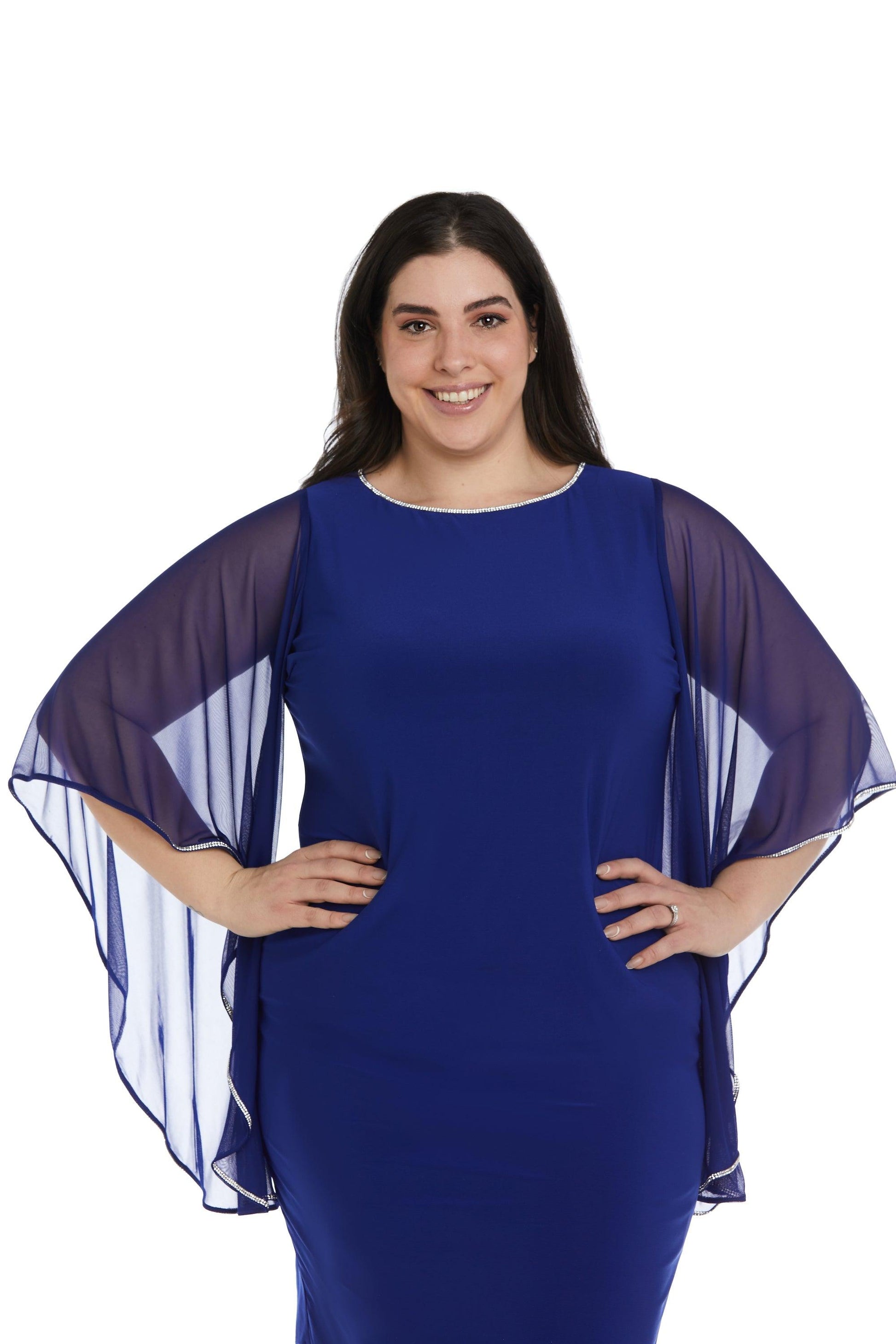 R&M Richards 2678W Short Sleeve Plus Size Dress