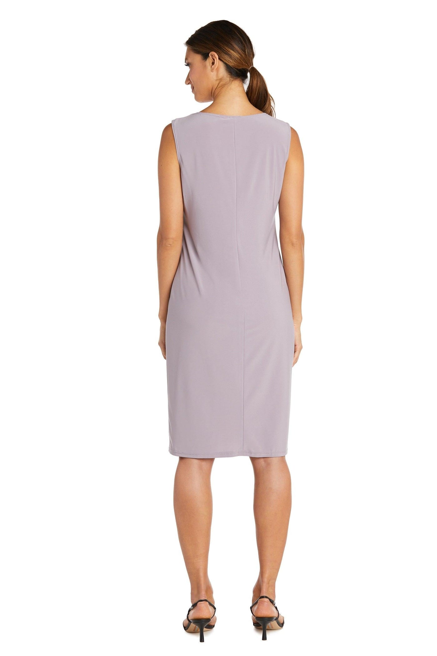R&M Richards Short Sleeveless Jacket Dress 7597 - The Dress Outlet