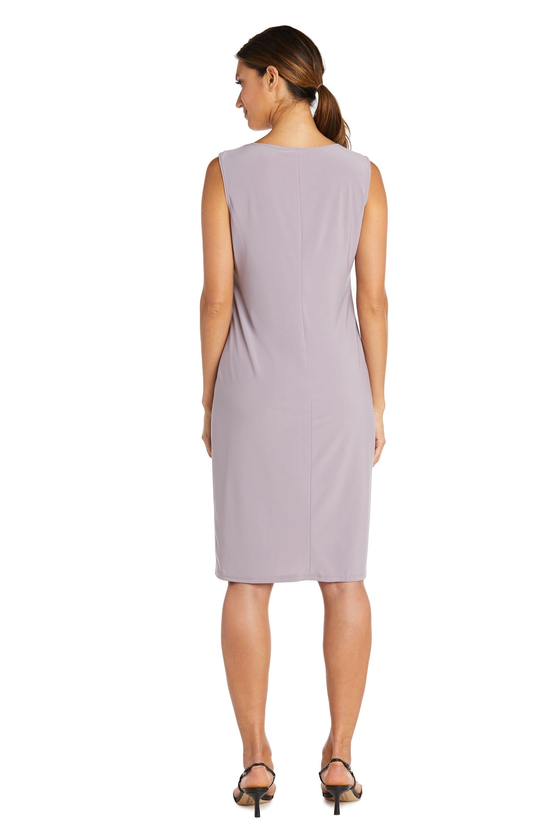 R&M Richards Short Sleeveless Jacket Dress 7597 - The Dress Outlet